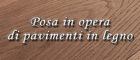 Fornitura e posa in opera di pavimenti in legno